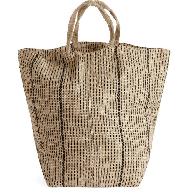 ARKET Large Jute Tote -Beige, NOSIZE