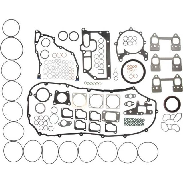 REINZ Hel packningssats, motor 01-39468-01 med packbox vevaxel, utan cylindertoppspackning med cylinderbussningsringar, utan oljetrågspackning