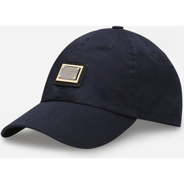 Dolce & Gabbana New Baseball Decostr - Man Hats And Gloves Blue 57
