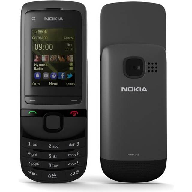 Nokia C2-05 Slider Classic 2G Easy to use Senior Phone