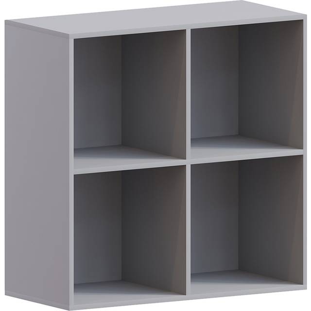 Vida Designs Durham 2 x 2 Grey Cube Storage Unit - H 64.5 x W 65 x D 29cm