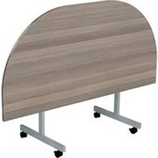 Allegro Tilting Table 1600x800 Silver/Grey Oak Ref OETT1680DENDSVGO