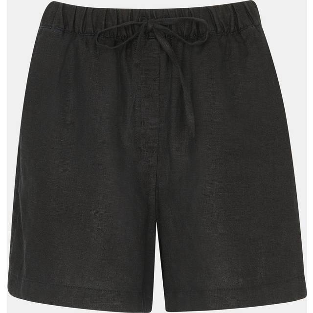Whistles Elasticated Waist Linen Shorts