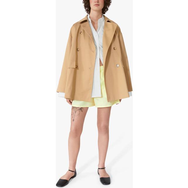 Lovechild 1979 Ailani Double Breasted Short Trench Coat