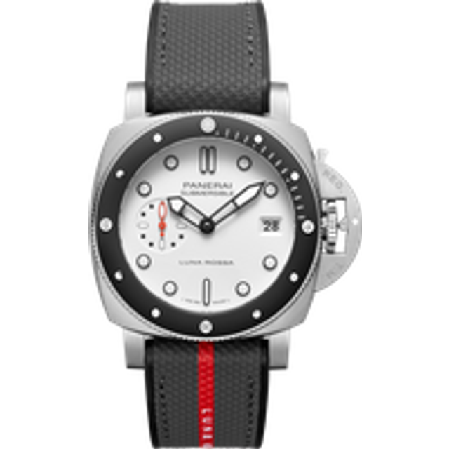 Panerai Submersible Luna Rossa 42mm White Watch
