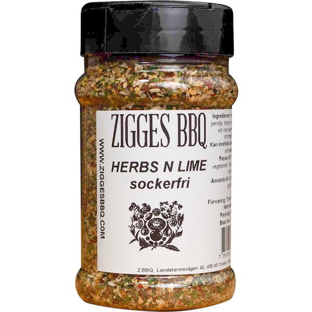 Zigges BBQ Kryddor - Herbs n Lime 200g