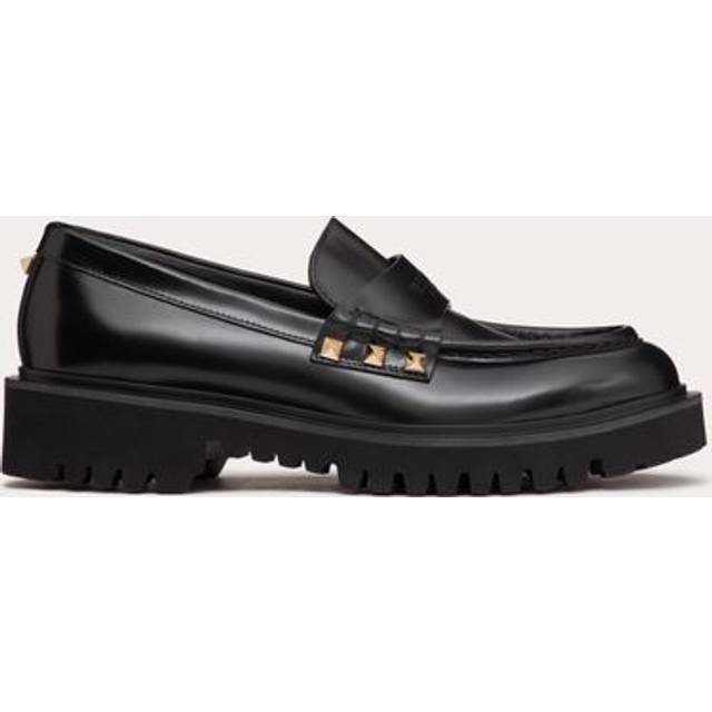 Valentino Rockstud Leather Loafer