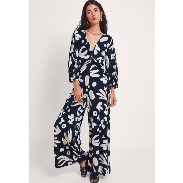 Monsoon Rosa Twist Jumpsuit - Black