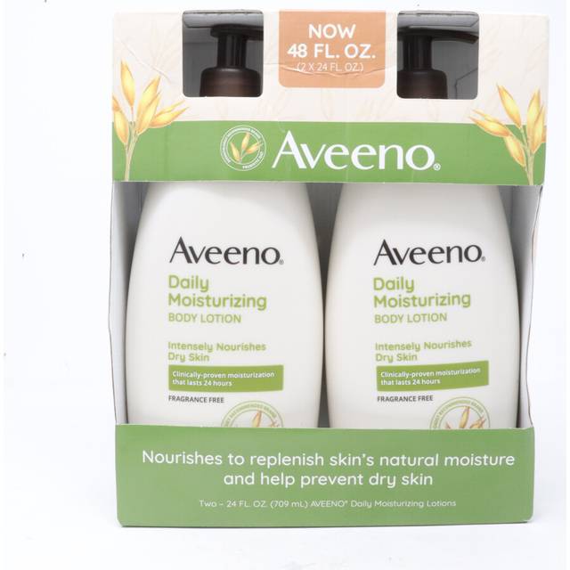 Aveeno Daily Moisturizing Body Lotion  2x24oz/ New With Box