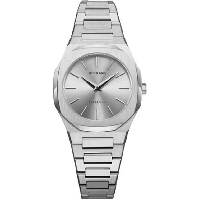 D1 Milano Ultra Thin Zephyr Silver Watch
