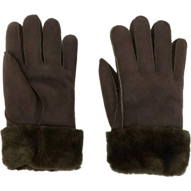Parajumpers Womens Shearling Tobacco Brown Gloves - One Size