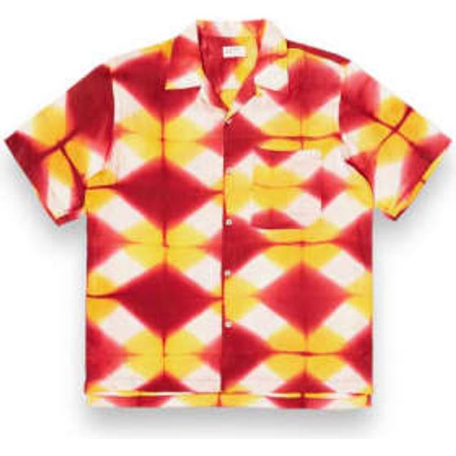Universal Works - Camp Shirt Dye Tie 30187 Red/yellow XXL