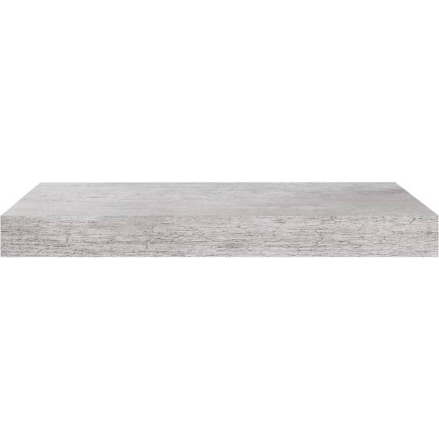Blus Floating Shelf - Grey (3.8cm H x 40cm W x 23cm D)