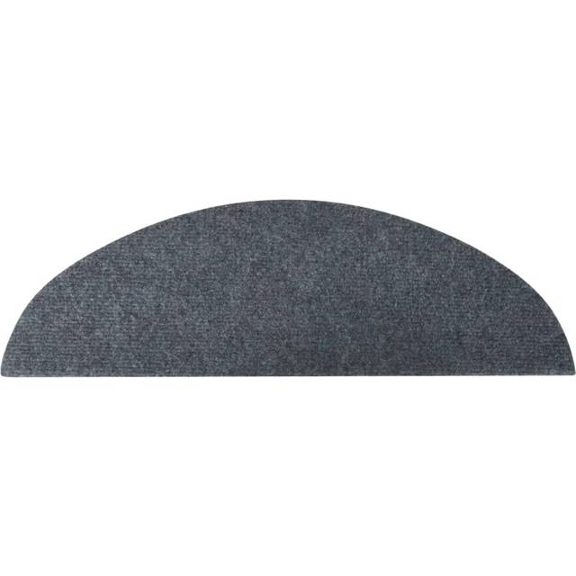 Inger Grey Stair Tread (Half-Round 17cm x 56cm)