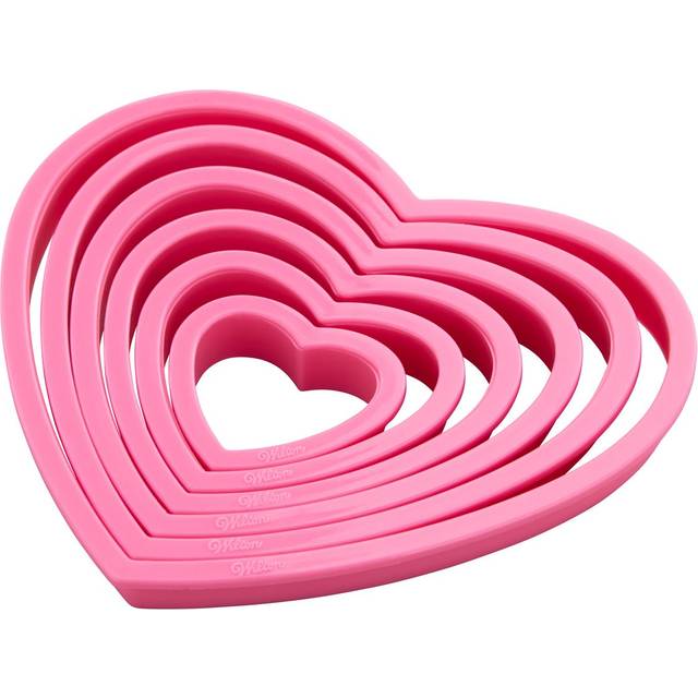 Nesting Heart Cutter - Set of 6 - Yellow