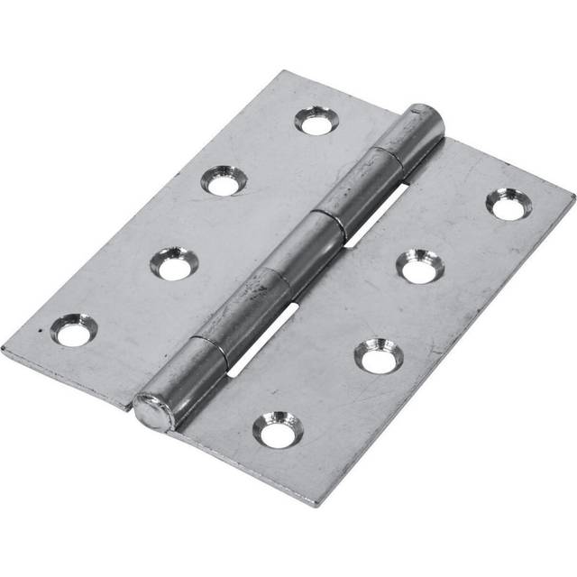 TIMco 434158 100x70mm 1838 Butt Hinge - BZP (2/Bag)