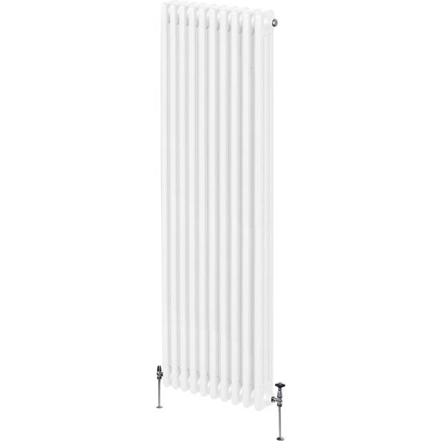 Monster Shop Traditional 3 Column Radiator - 1800 X 472Mm - White, White