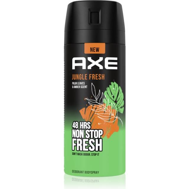 Axe Jungle Fresh Deodorant och kroppsspray för män Palm Leaves & Amber 150 ml