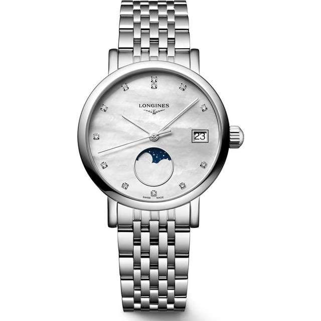 Elegant Collection 30mm Ladies Watch Mother Of Pearl Stainless Steel