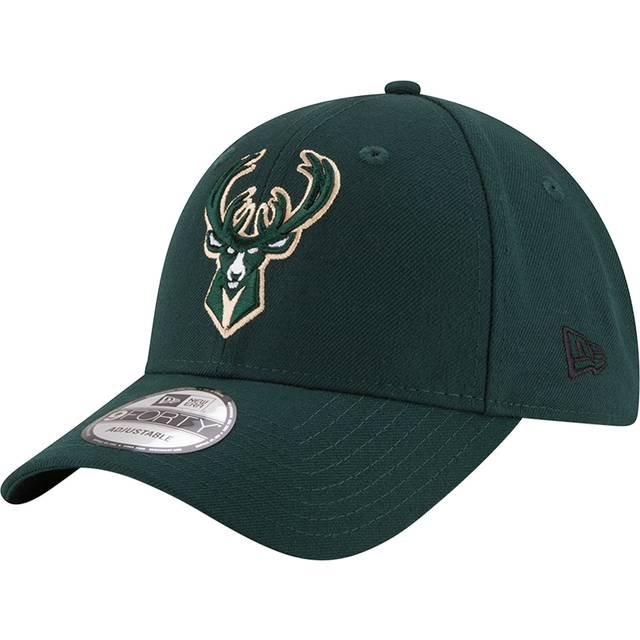 New Era - NBA Grön adjustable Keps - Kids Milwaukee Bucks The League Dark Green Adjustable @ Hatstore