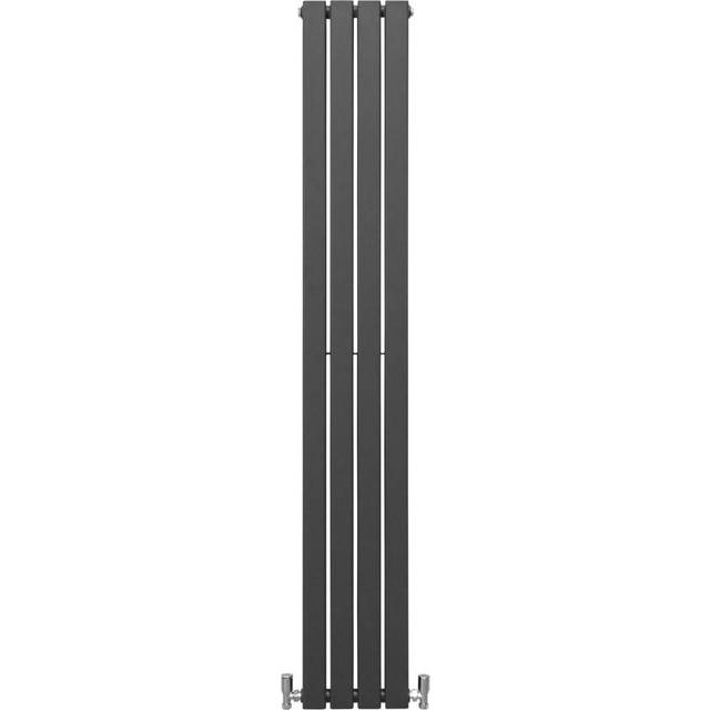 Monster Shop Designer Flat Panel Radiators Anthracite Grey 1800Mm X 280Mm, Grey