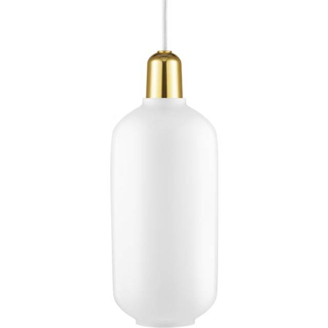 Normann Copenhagen Amp lampa stor Vit-mässing