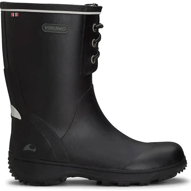 Viking Navigator II Gummistövlar, Black/Multi, 28