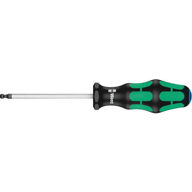 Wera Kraftform Plus Ballend Hex Screwdriver Imperial 3/16" 100mm