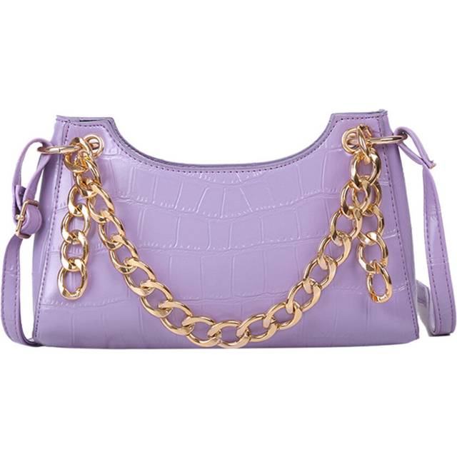 Tote Bags For Women Vintage Handbag Mini Pu Leather Shoulder Bag Retro Women Bag Stone Pattern Female Purse