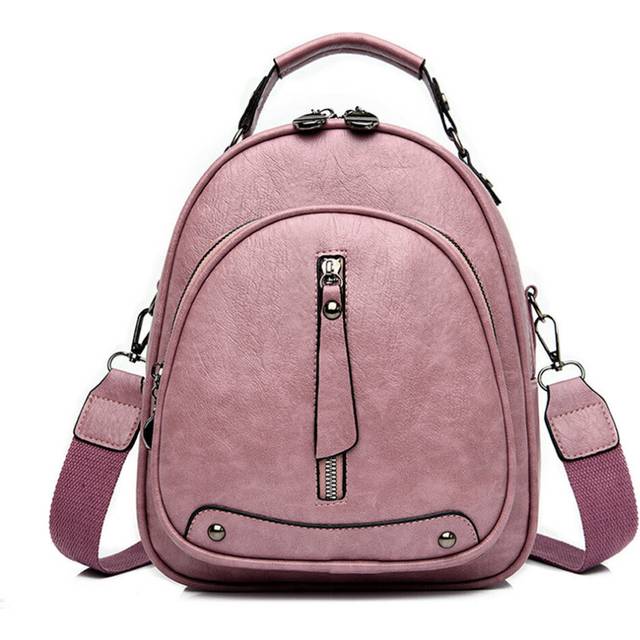 High Quality Cute Small Mini Pu Leather Backpack Travel Designer Casual Purses and Bags