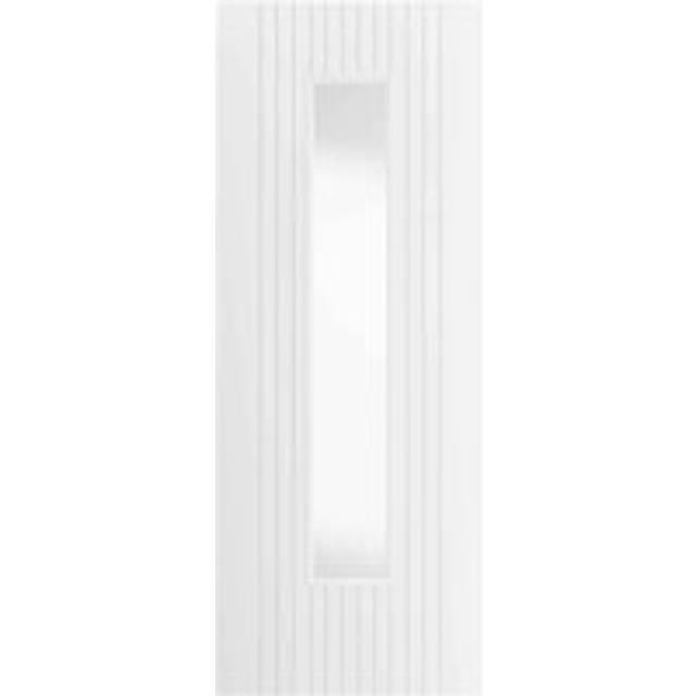 JB Kind Aria Glazed - Primed Internal Door (Size: 1981 x 762mm, Thickness: 35mm) White