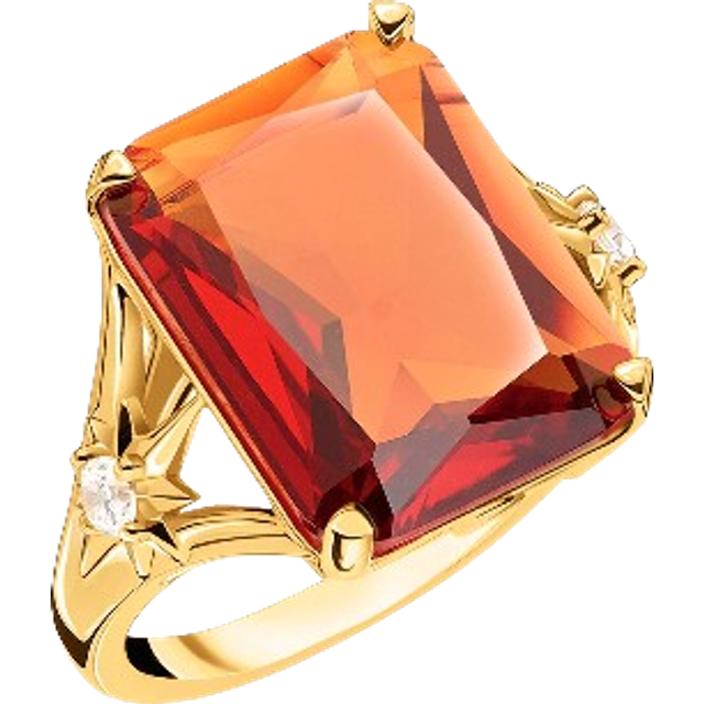 Thomas Sabo Damenring TR2261-971-8-52 - orange