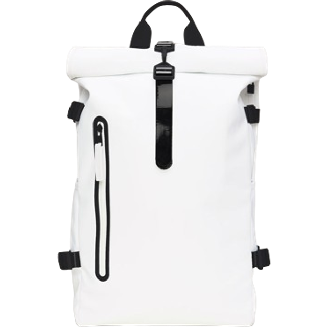 Rains - Ryggsäck Rolltop Contrast L - Vit