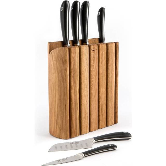 Robert Welch Signature Book Oak 7 Piece Knife Block Set