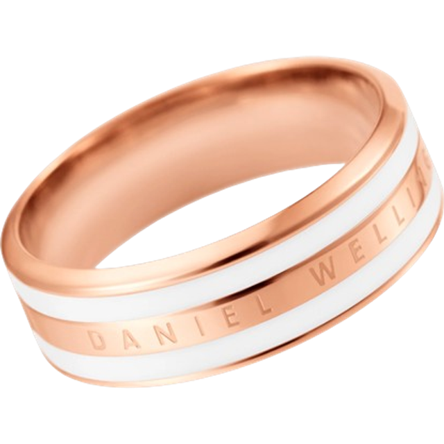 Daniel Wellington Edelstahlring DW00400042 - weiß