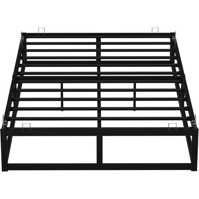 House Of Home King Platform Metal Bed Frame - Black