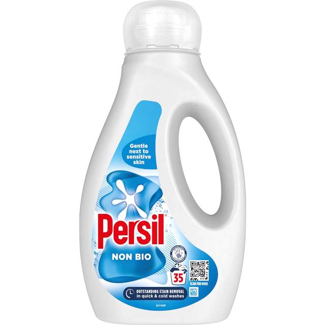 Persil Non Bio Laundry Washing Liquid Detergent 35 Washes 945Ml