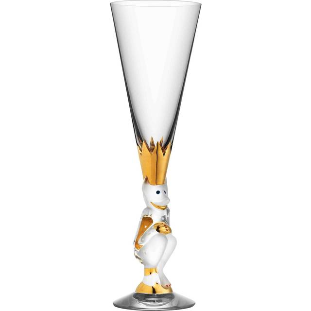 Orrefors The Sparkling Devil champagne glass 19 cl Clear
