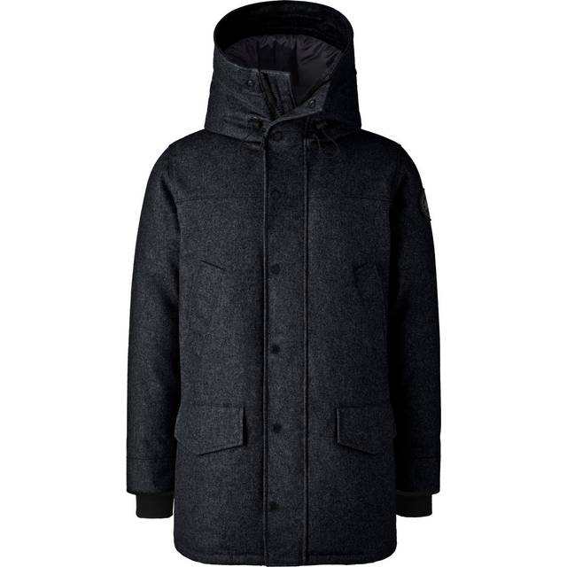 Canada Goose Langford Parka Wool (Men, Carbon Melange, XXXL) (XXXL)