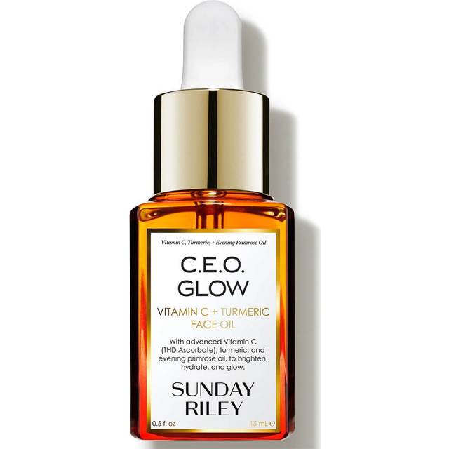 Sunday Riley – CEO Glow Vitamin C and Turmeric Face Oil – Ansiktsolja 15ml-Genomskinlig
