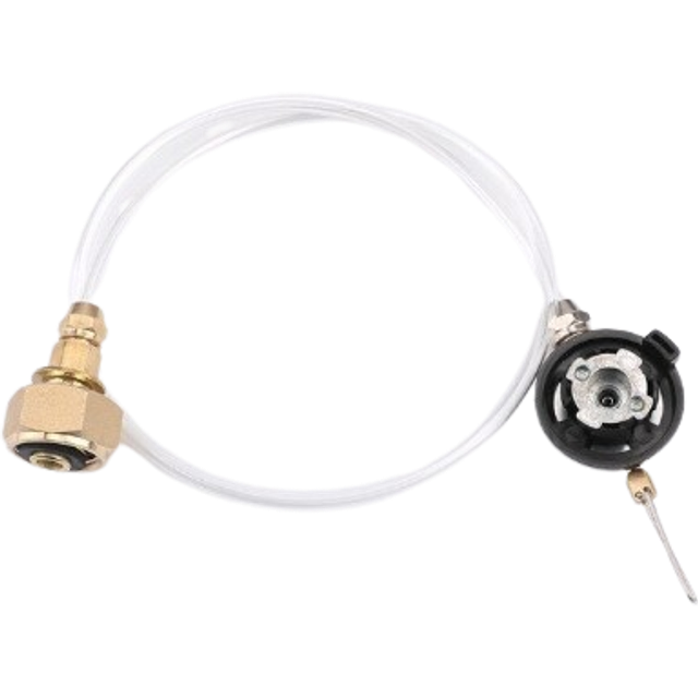 (suitable for europe) Card Butane Gas Tank Inflation Valve Adapter Gas Tank Inflatable Outdoor Camping Long Cylinder Accessories