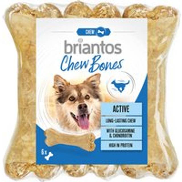 Briantos Chew Bones Active (med glukosamin och kondroitin) - 6 x 12 cm (330 g)