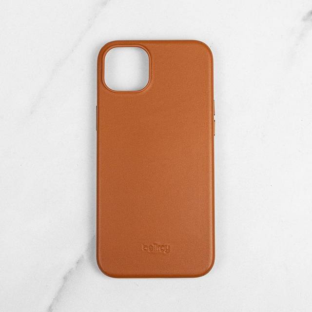 Bellroy iPhone 15 Plus Premium Leather Case - Terracotta - can be Engraved or Personalised