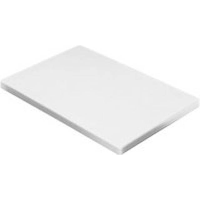 Genware Chopping Board White Plastic-low Density Polyethylene 18 X 12 X 1