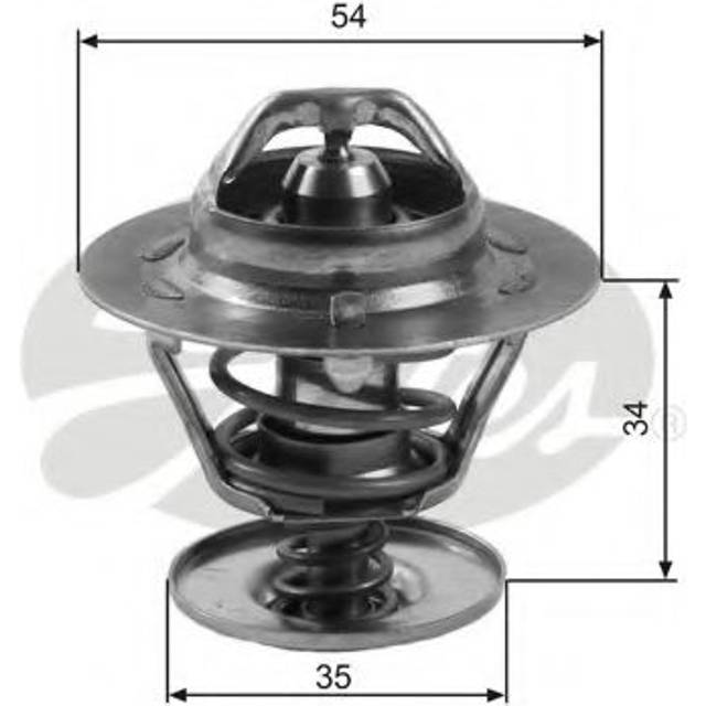 Coolant thermostat fits triumph tr7 2.0 76 to 81 cg2 gates 13h7508 gts101 gts280