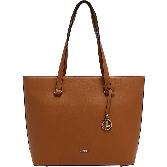 L.Credi Filippa shopper bag 40 cm brown
