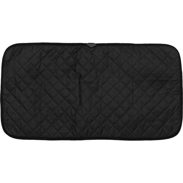 (Black) Universal DC 12V Universal Car Front Heating Seat Cover Cushion Warming Pad Kit