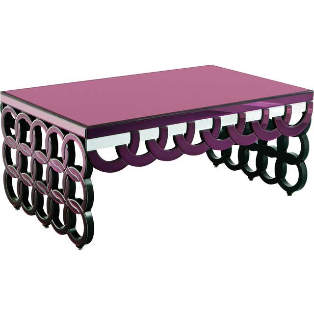 Coffee Table - Purple (56cm H X 130cm W X 80cm D)