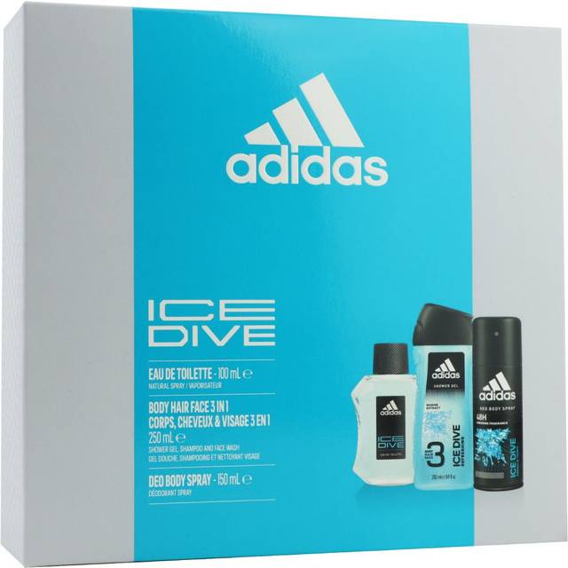 adidas Ice Dive For Him Edt + Deospray + Shower Gel