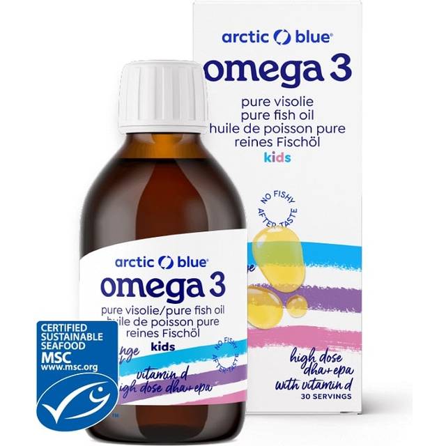 Arctic Blue - Pure Fish Oil Kids DHA + EPA with Vitamin D